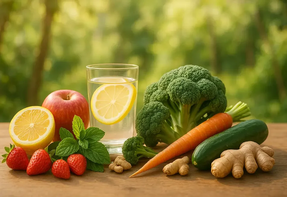 Schautafel zeigt den menschlichen Verdauungstrakt